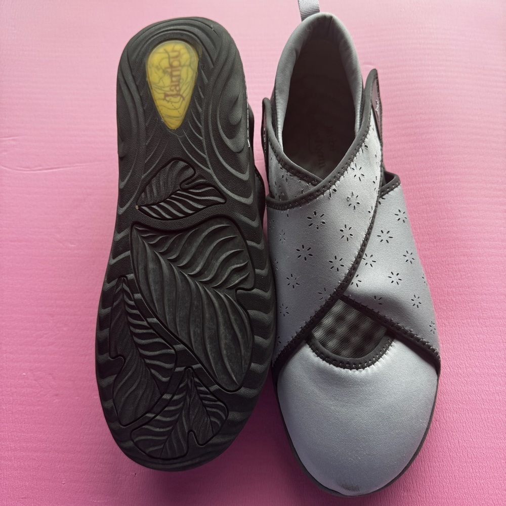 Jambu GREY and BLACK Footwear 
Size 12M